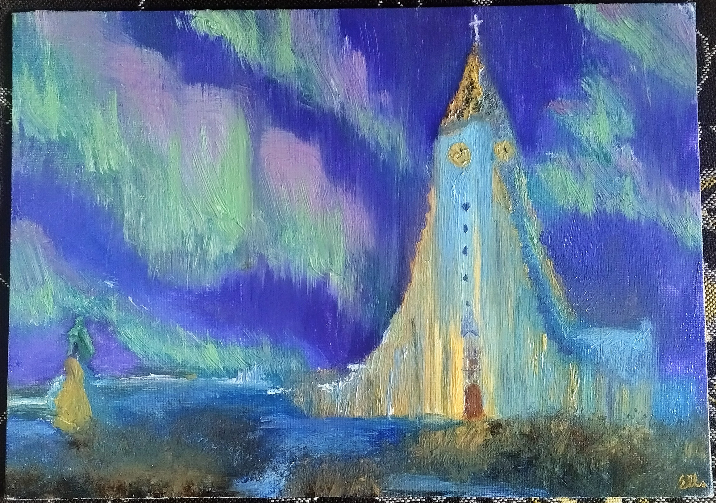 Hallgrimskirkja, 8 Dec 2025. A church in Reykjavik I's like to visit one day.